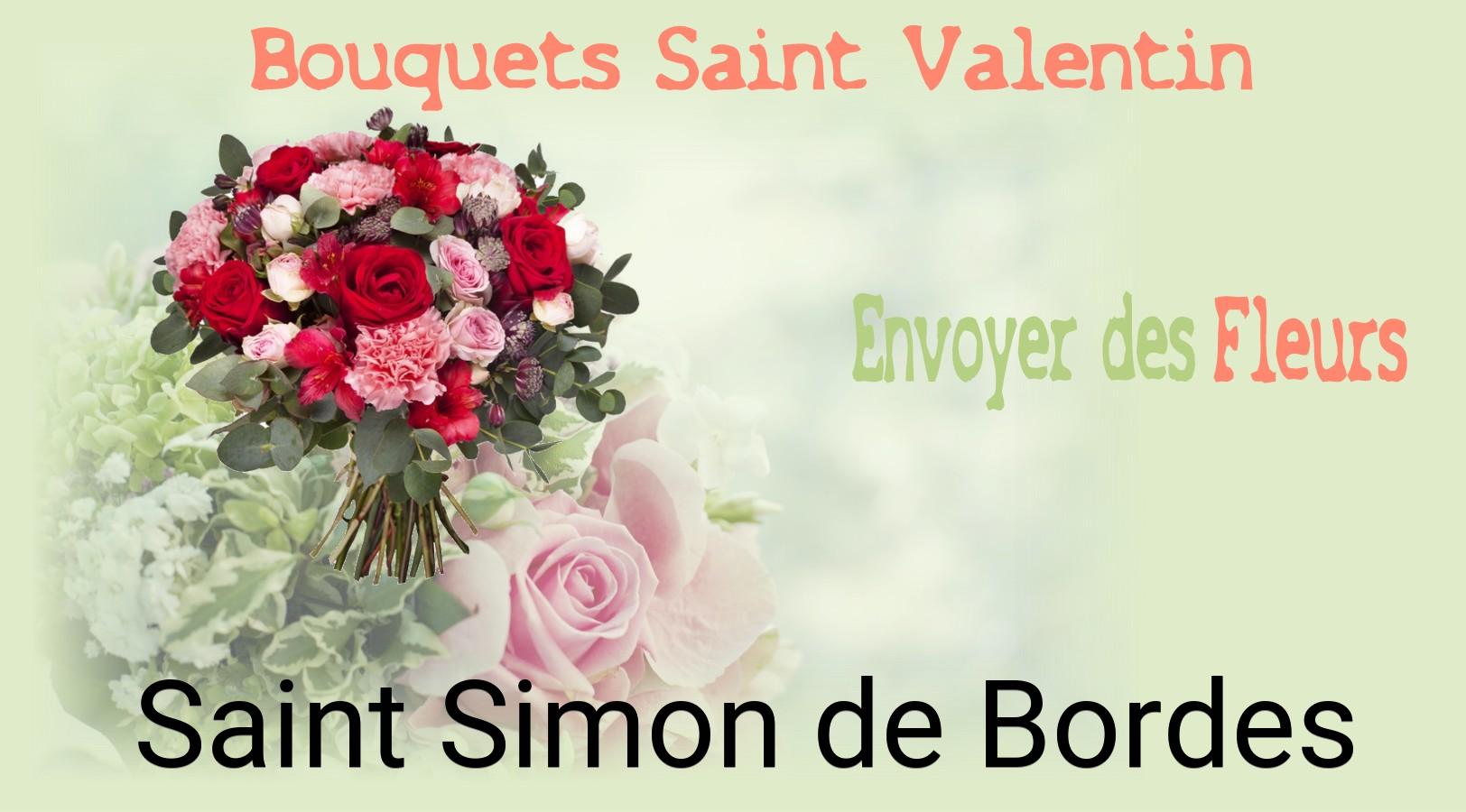 Roses de Saint-Valentin livrées à Saint-Simon-de-Bordes